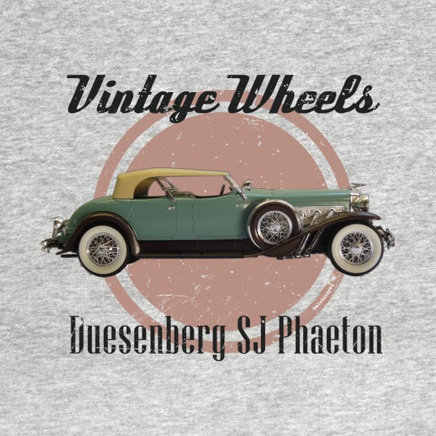 Vintage Wheels - Duesenberg SJ Phaeton by DaJellah